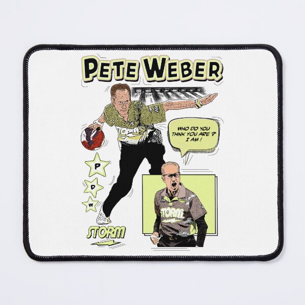 Item preview, Vintage Pete Weber Bowling Design designed and sold by MuellersMelange.