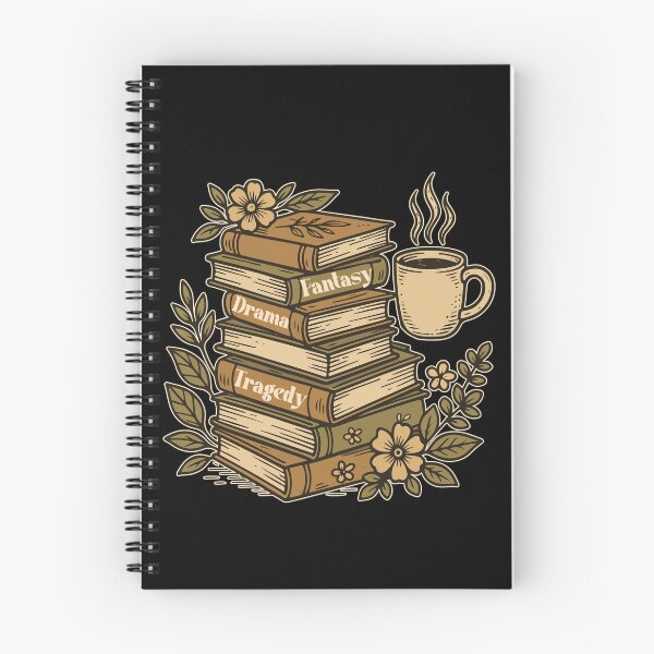 Item preview, Fantasy Drama Tragedy Subtle Book Lover Floral Theatre Funny Anti Trump FDT designed and sold by wtfbba.