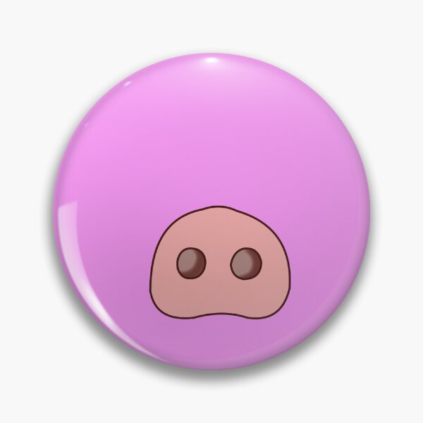 Item preview, pink pig nose designed and sold by ZiphGames.