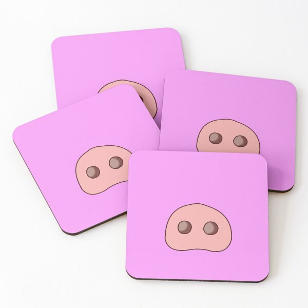 Item preview, pink pig nose designed and sold by ZiphGames.