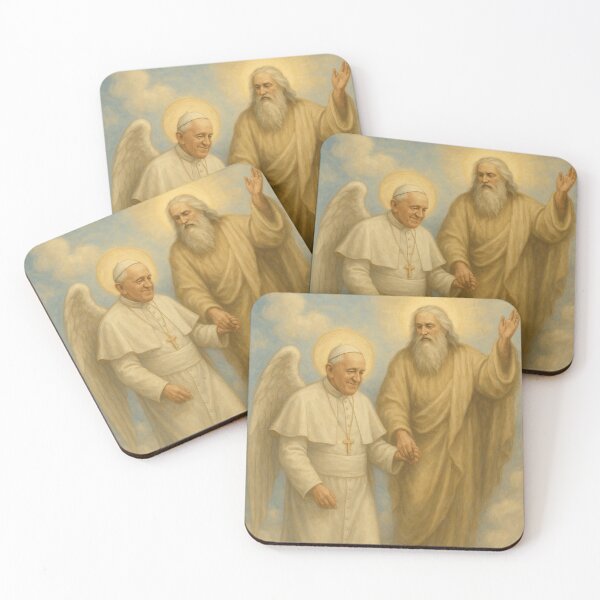 Item preview, The Ascension of Pope Francis to the Celestial Realm designed and sold by artes-lunares.
