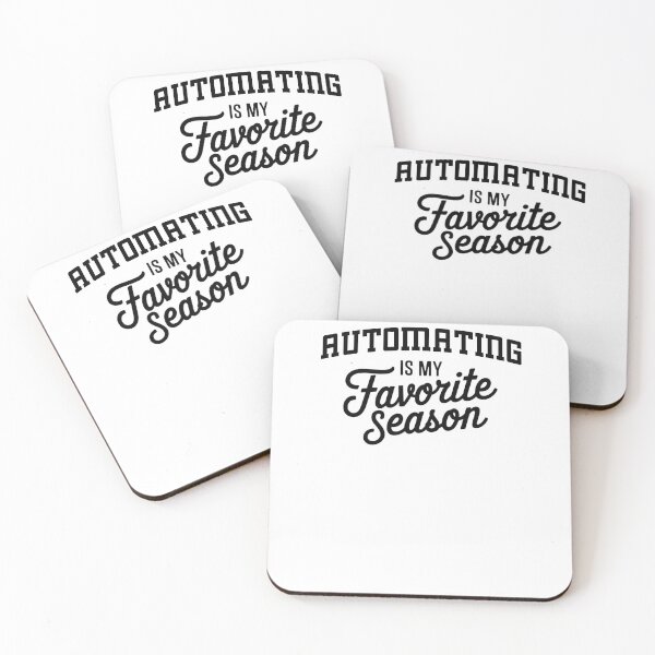 Artikelvorschau, Automatisierung ist meine Lieblingsjahreszeit Lustiger Automatisierungsliebhaber entworfen und verkauft von Oussinc.
