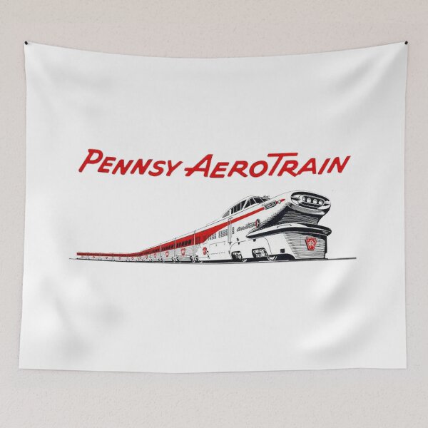 Item preview, Vintage Pennsylvania Railroad AeroTrain designed and sold by QuayTradingCo.
