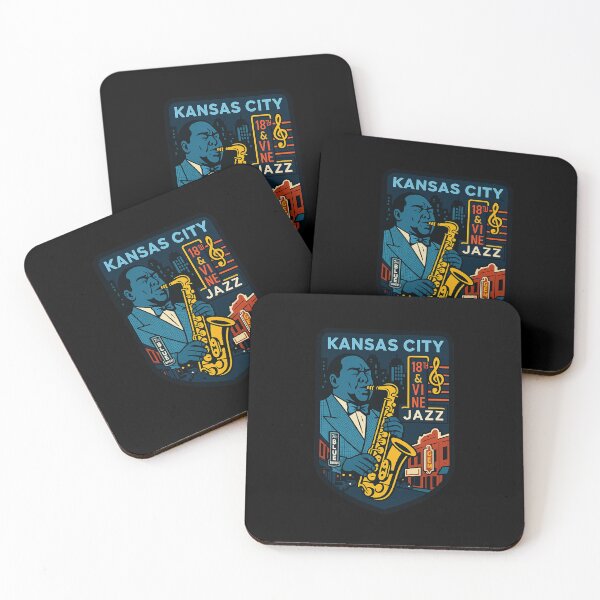 Item preview, Kansas City Jazz | 18th & Vine Street designed and sold by Sticker Athletic.