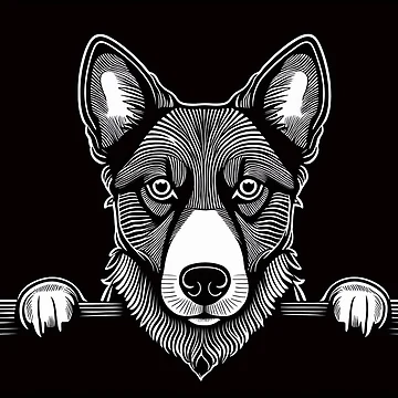 Artwork thumbnail, DOG - Raloel by Raloel Art