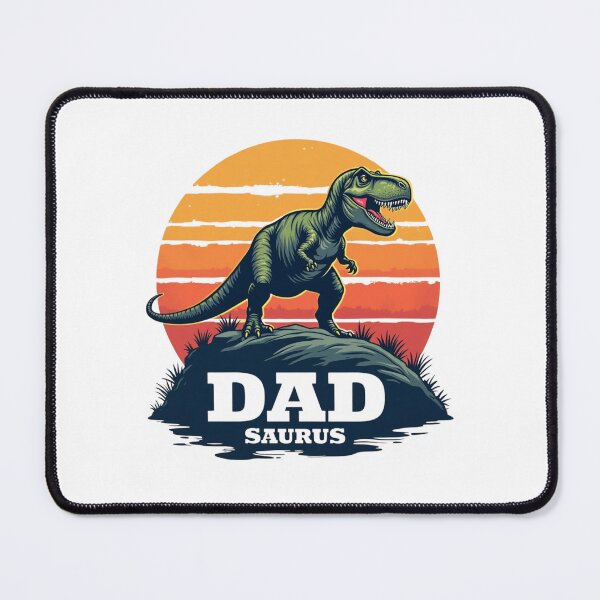 Item preview, Dadsaurus Retro Dinosaur Father’s Day Design designed and sold by haitrieuic96.