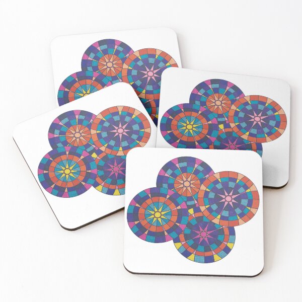 Artikelvorschau, 4 in 1 Mandala entworfen und verkauft von Emily Macafore.