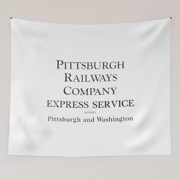 Artikelvorschau, Vintage Pittsburgh Railways Company entworfen und verkauft von QuayTradingCo.