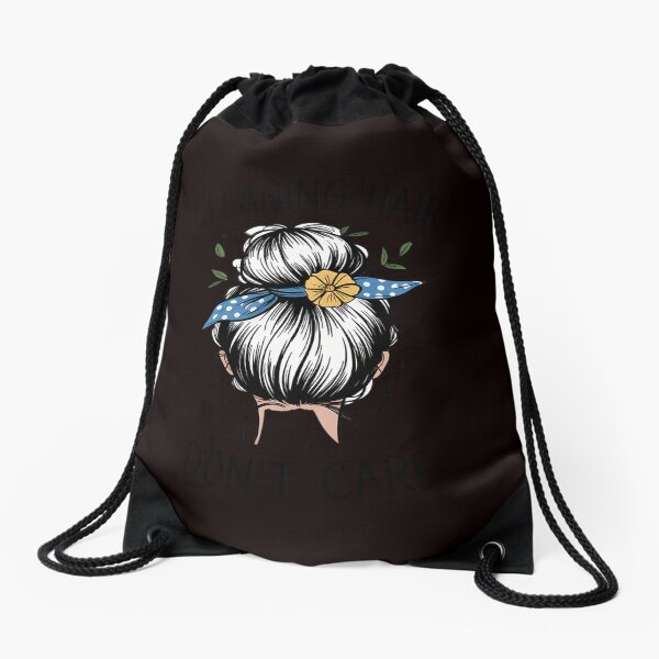 Item preview, Cute Cleaning Lady - Cleaning Hair Don’t Care designed and sold by PortraitFantasy.