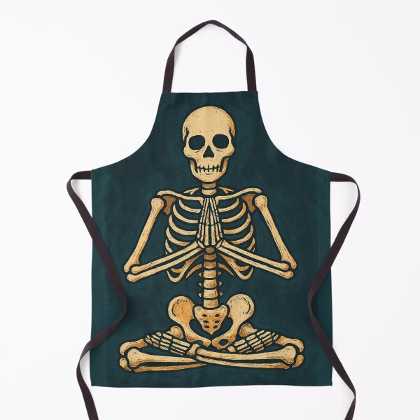 Item preview, Zen to the Bone: Meditating Skeleton designed and sold by Porosenok.