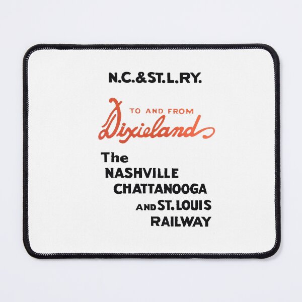 Item preview, Vintage Nashville Chattanoga and St Louis Railway - To and From Dixieland designed and sold by QuayTradingCo.