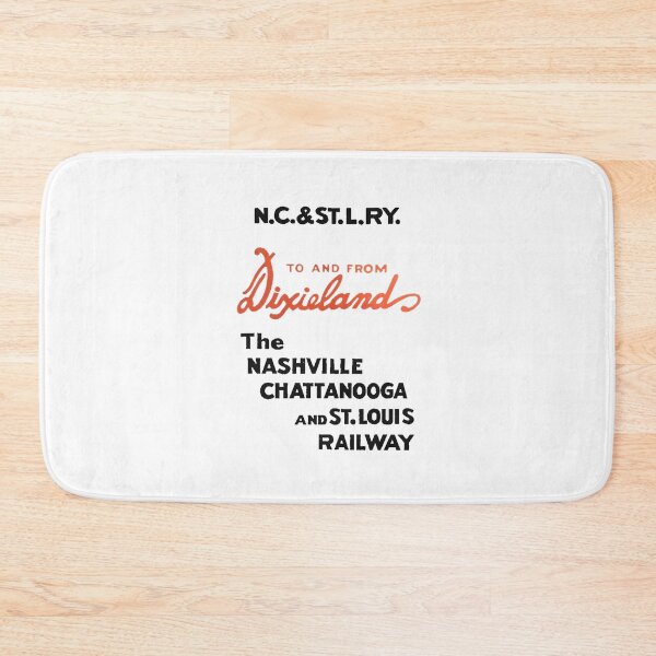Artikelvorschau, Vintage Nashville Chattanoga and St Louis Railway - To and From Dixieland entworfen und verkauft von QuayTradingCo.