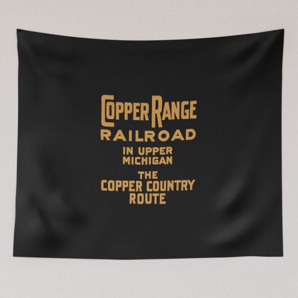 Item preview, Vintage Copper Range Railroad designed and sold by QuayTradingCo.