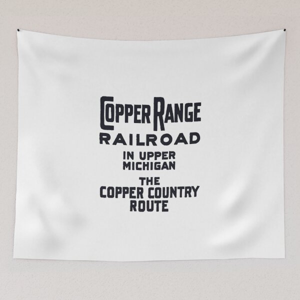 Item preview, Vintage Copper Range Railroad designed and sold by QuayTradingCo.