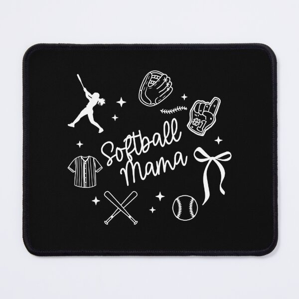 Item preview, Softball Mama Cute Mother's Day Cute Softball Mom Game Day designed and sold by TeeByDesignsCo®.
