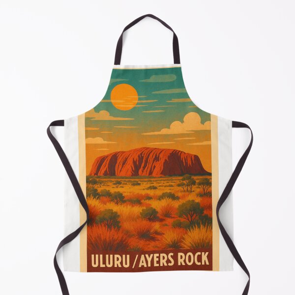 Item preview, Sunrise Over Uluru in Central Australia, Northern Territory designed and sold by Places On Earth.