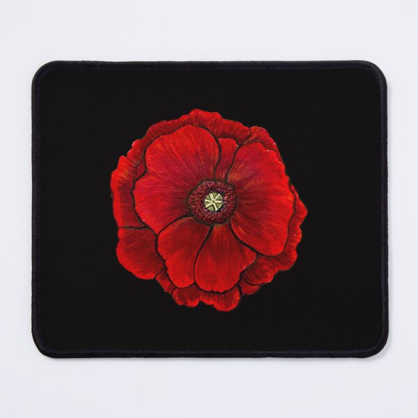 Item preview, California Poppy (solo on black) by Robert Saenz designed and sold by Robert Saenz.
