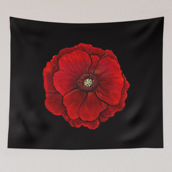 Item preview, California Poppy (solo on black) by Robert Saenz designed and sold by Robert Saenz.