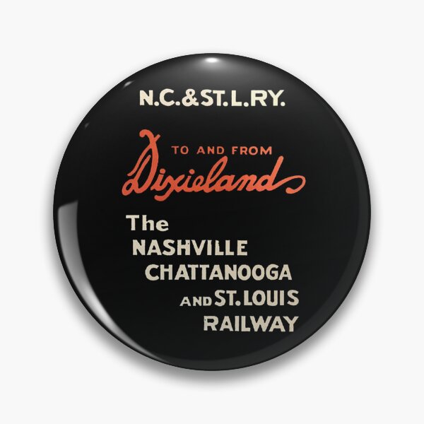 Item preview, Vintage Nashville Chattanoga and St Louis Railway - To and From Dixieland designed and sold by QuayTradingCo.