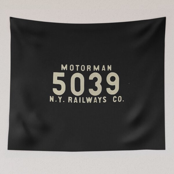 Item preview, Vintage Motorman - New York Railways Company designed and sold by QuayTradingCo.