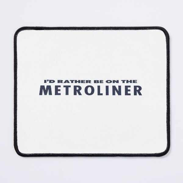 Item preview, Vintage I'd Rather Be On THe Metroliner designed and sold by QuayTradingCo.
