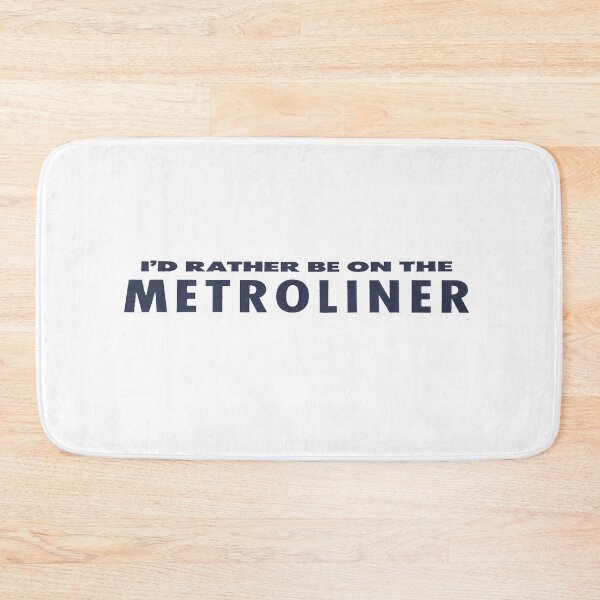 Artikelvorschau, Vintage I'd Rather Be On THe Metroliner entworfen und verkauft von QuayTradingCo.