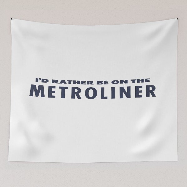 Artikelvorschau, Vintage I'd Rather Be On THe Metroliner entworfen und verkauft von QuayTradingCo.