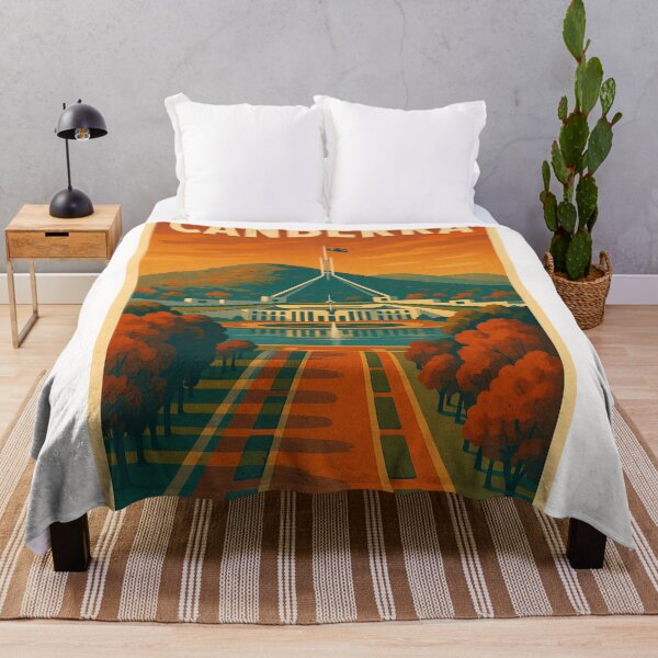 Item preview, Parliament House in Canberra at Sunset, Australian Capital Territory designed and sold by Places On Earth.