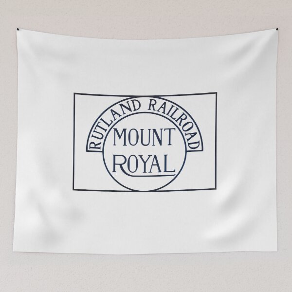 Artikelvorschau, Vintage The Rutland Railroad - Mount Royal entworfen und verkauft von QuayTradingCo.