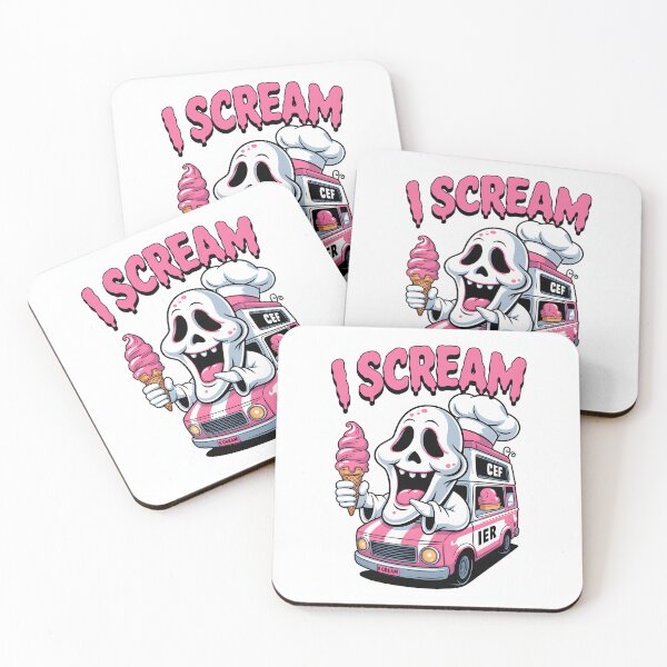 Item preview, Spooky ice cream van.He is a Scream ghost mask designed and sold by vambrosio15.