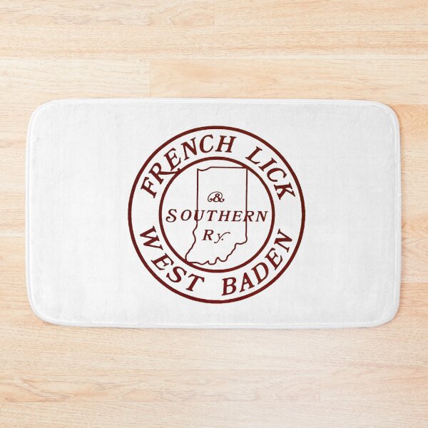 Item preview, Vintage French Lick West Baden and Southern Railroad  designed and sold by QuayTradingCo.