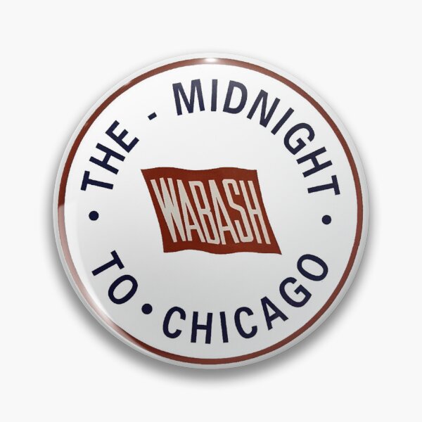 Artikelvorschau, Vintage Wabash Railroad - The Midnight To Chicago entworfen und verkauft von QuayTradingCo.