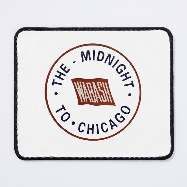 Item preview, Vintage Wabash Railroad - The Midnight To Chicago designed and sold by QuayTradingCo.