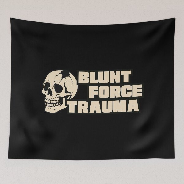 Item preview, Blunt Force Trauma Skull designed and sold by UNK-Fatigues.