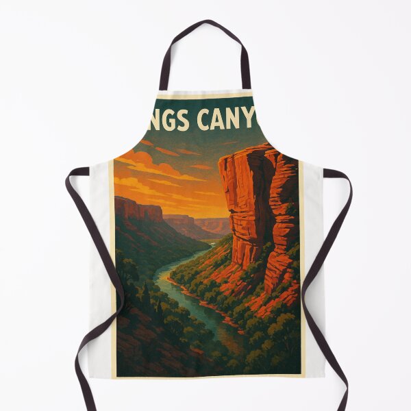 Item preview, Kings Canyon River Gorge at Sunset, Watarrka National Park designed and sold by Places On Earth.