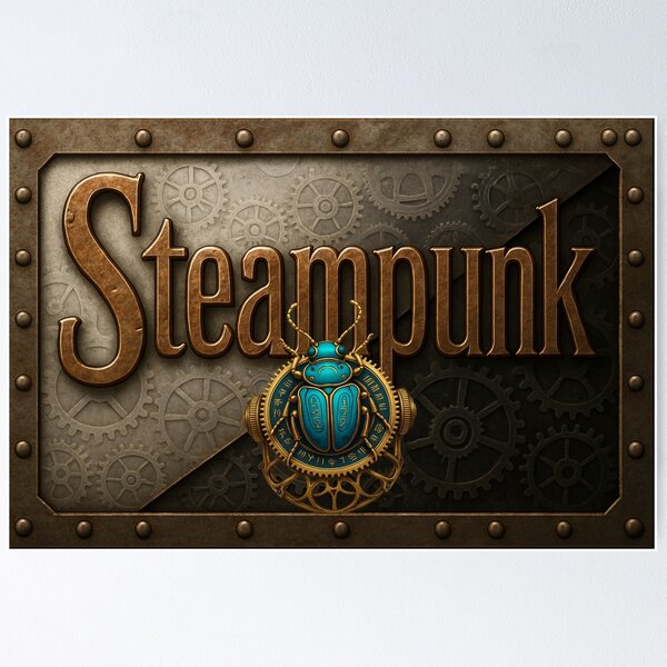 Item preview, Gear Beetle, Emblem of Lost Time designed and sold by VidyoeDesigns67.