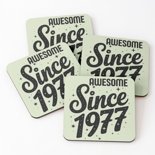 Item preview, Awesome Since 1977 - Nostalgic Vibes designed and sold by Vicky021.