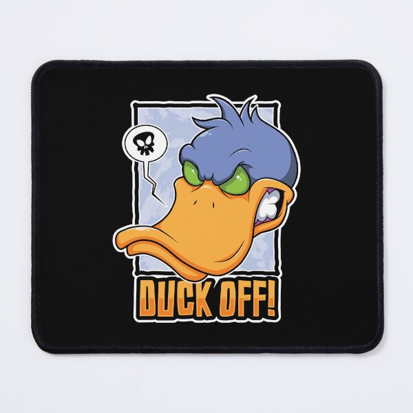 Item preview, Duck Off – Funny Retro Cartoon Duck designed and sold by Guerrilla-Dx.