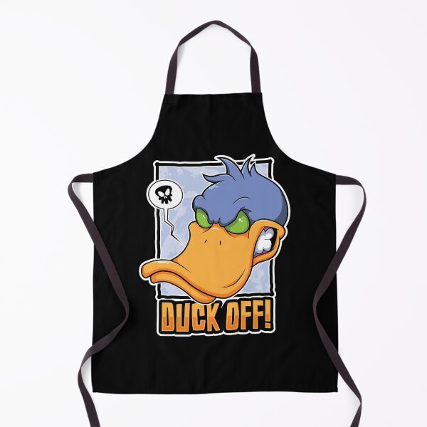 Item preview, Duck Off – Funny Retro Cartoon Duck designed and sold by Guerrilla-Dx.