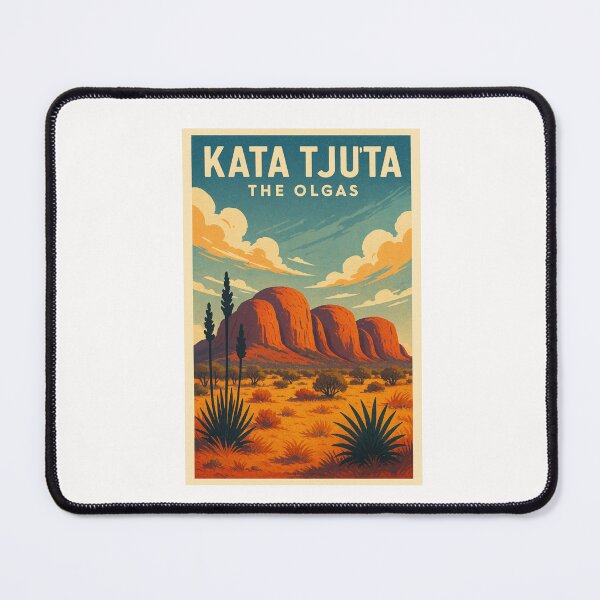 Item preview, Kata Tjuṯa (The Olgas) Domes Under Blue Sky, Northern Territory designed and sold by Places On Earth.