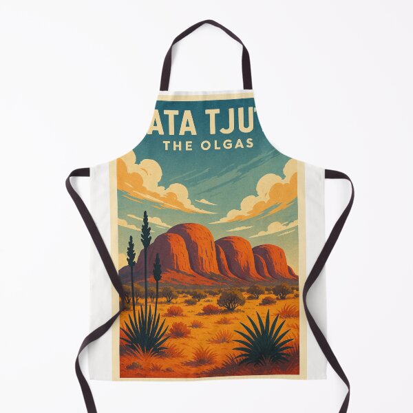 Item preview, Kata Tjuṯa (The Olgas) Domes Under Blue Sky, Northern Territory designed and sold by Places On Earth.