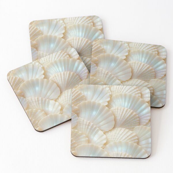 Item preview, shiny white shell designed and sold by LolaCreative622.