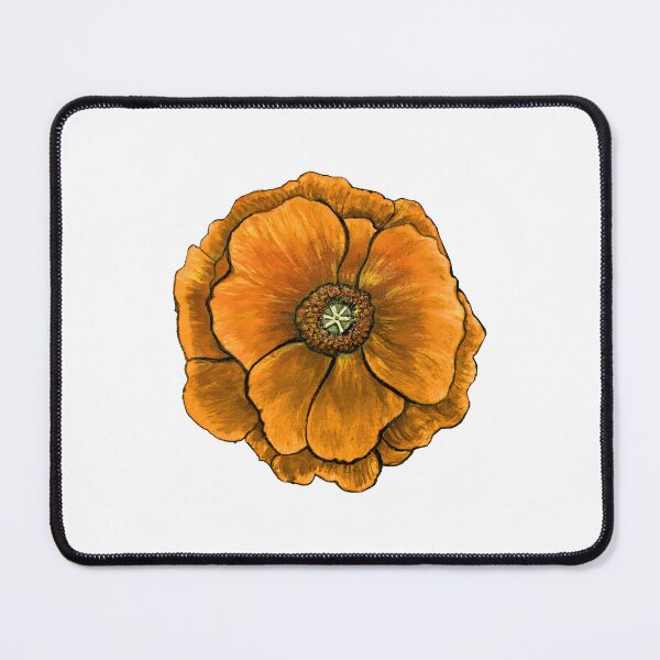 Item preview, Copy of California Poppy (solo, orange) by Robert Saenz designed and sold by Robert Saenz.