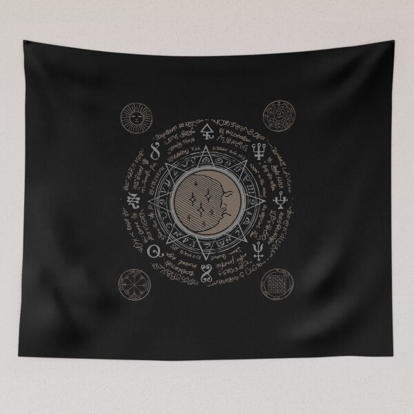Item preview, Ancient Science of Alchemy The Moon Study designed and sold by KingersDesigns.