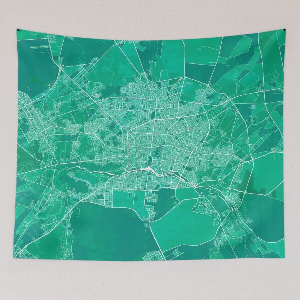 Item preview, Isfahan City Map of Iran - Watercolor designed and sold by deMAP.