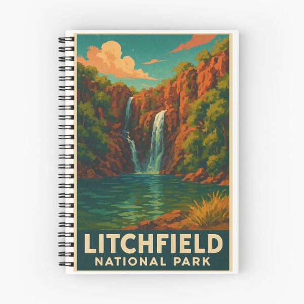 Item preview, Florence Falls in Litchfield National Park, Northern Territory Australia designed and sold by Places On Earth.