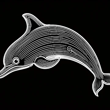 Artwork thumbnail, Dolphin - Raloel by Raloel Art