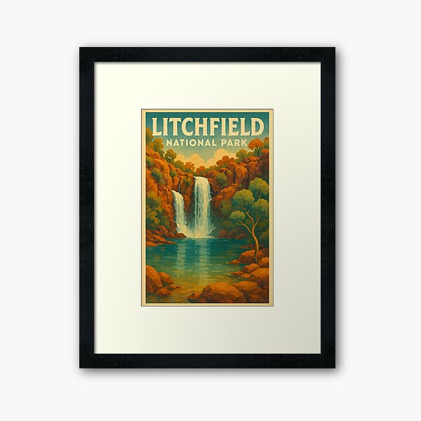 Item preview, Litchfield National Park Waterfalls at Twilight, Northern Territory designed and sold by placesonearth.