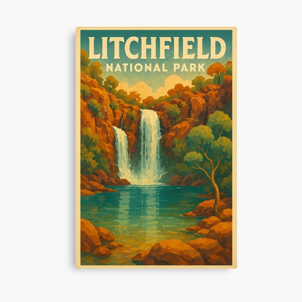 Item preview, Litchfield National Park Waterfalls at Twilight, Northern Territory designed and sold by placesonearth.