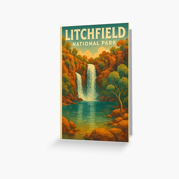 Item preview, Litchfield National Park Waterfalls at Twilight, Northern Territory designed and sold by placesonearth.